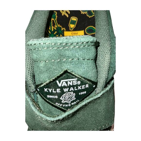 Vans Kyle Walker Pro 2 Suede Skate Shoes Shake Junt Forest Green Size 5.5 - Picture 7 of 7